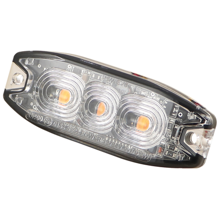 LED-Blitzleuchte gelb, ECE R65, 12/24 V - LED3003/or - 1 - Stück Diverse