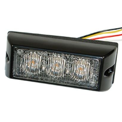 LED-Blitzleuchte gelb, 12/24 V, HighPower LED - 1 - Stück LED autolamps
