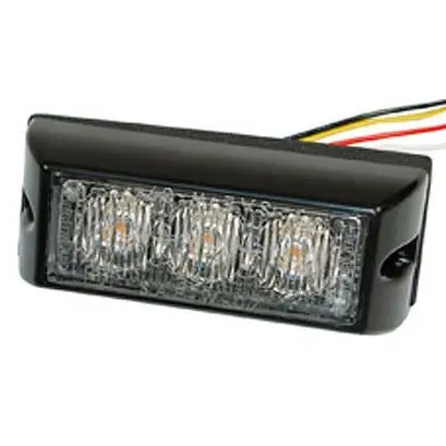 LED-Blitzleuchte gelb, 12/24 V, HighPower LED - LED3DVA - 1 - Stück LED autolamps