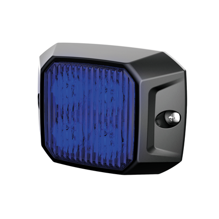 LED-Blitzleuchte blau, 12/24 V - 1 - Stück Diverse
