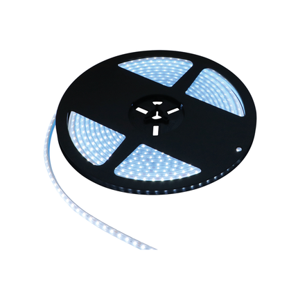 LED Streifen 5 mm 12 V kaltweiss 5 m, IP65