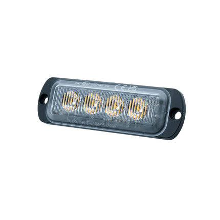 LED-Blitzleuchte gelb, 12/24 V, mit ECE-R65, XA1 - LED7001N/or - 1 - Stück Diverse