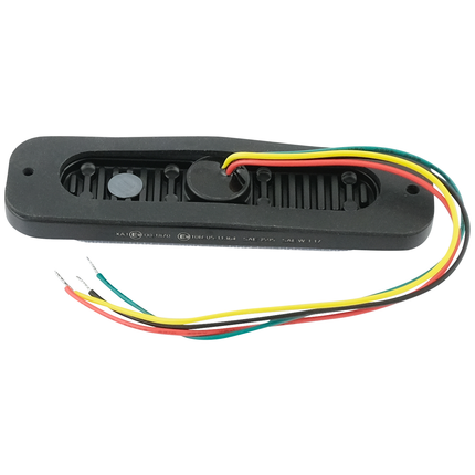 LED-Blitzleuchte gelb, ECE- R65, 12/24 V - LED7016/or - 1 - Stück Diverse