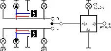 LED-Blinker-Funktionskontroll-Kit 12V ISO - 1 - Stück