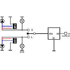 LED-Blinker-Funktionskontroll-Kit 12V ISO LEDBFK12V/ISO - Hischier Auto AG