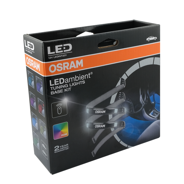 Osram LED Innenraumbeleuchtung 12 V RBG Basis-Kit - LEDINT201/SEC - 1 - Stück Diverse