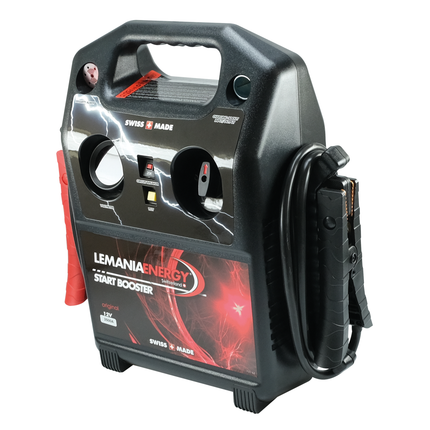 Start Booster Prof. 12 V 2’500 A-peak, LED Anzeige