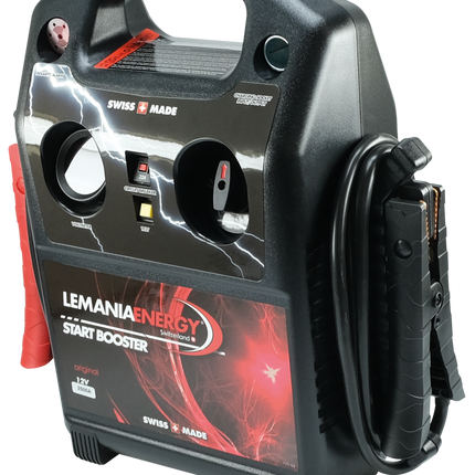 Start Booster Prof., 12 V, 3’100 A-peak, LED-Anzeige - LeProfDeluxe3100 - 1 - Stück Diverse