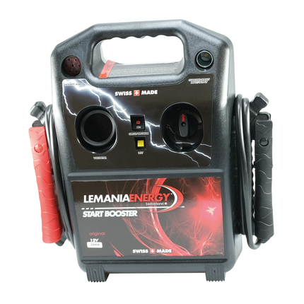 Start Booster Prof. 12 V 2’500 A-peak, LED Anzeige