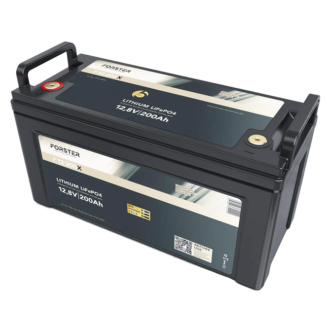 Forster LiFePO4 Lithium-Batterie 12 V 200 Ah High Power Li12V200Ah/FHPB - Hischier Auto AG