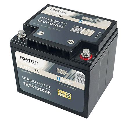 Forster LiFePO4 Lithium-Batterie 12 V 50 Ah Li12V50Ah/F - Hischier Auto AG