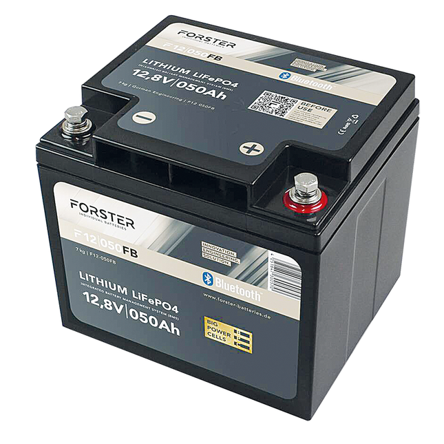 Forster LiFePO4 Lithium-Batterie 12 V 50 Ah Li12V50Ah/F - Hischier Auto AG