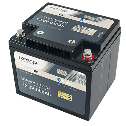 Forster LiFePO4 Lithium-Batterie 12 V 50 Ah Hischier Auto AG