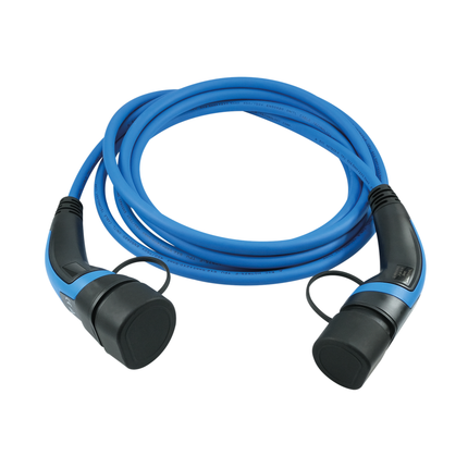 Ladekabel Typ 2, 11 kW 16 A / 400 V, 5 m gerade