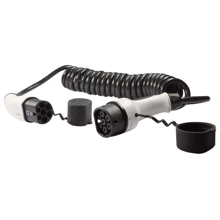 Ladekabel Typ 2, 11 kW 16 A / 400 V, 3 m spiral 1- phasig