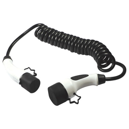 Ladekabel Typ 2, 11 kW 16 A / 400 V, 3 m spiral