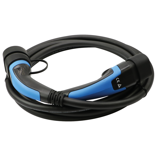 Ladekabel Typ 2, 22 kW 32 A / 480 V, 8 m gerade