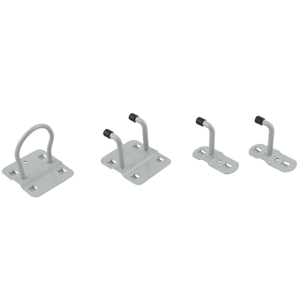Lochhaken-Set 1 (12-teilig) silberfarbig - Lochhaken/Set - 1 - Stück Diverse