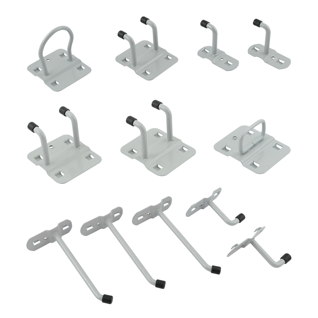 Lochhaken-Set 1 (12-teilig) silberfarbig - Lochhaken/Set - 1 - Stück Diverse