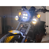 PIAA LED-Scheinwerfer Satz 12 V für Motorrad und Quad, 3.5’’ LPW530