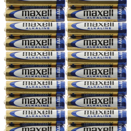 AAA - Maxell Alkaline Batterien, Blister mit 20 Stk. Hischier Auto AG