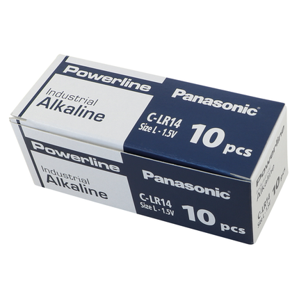 C - Panasonic Batterien, Packung à 10 Stk. LR14/10 - Hischier Auto AG