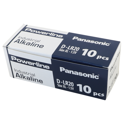 D - Panasonic Batterien, Packung mit 10 Stk. LR20/10 - Hischier Auto AG