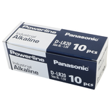 D - Panasonic Batterien, Packung mit 10 Stk. LR20/10