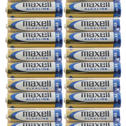 AA - Maxell Alkaline Batterien, Blister mit 20 Batterien Hischier Auto AG
