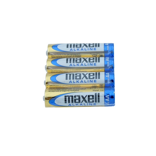 AA - Maxell Alkaline Batterien, Blister mit 4 Stk. LR6/M - Hischier Auto AG