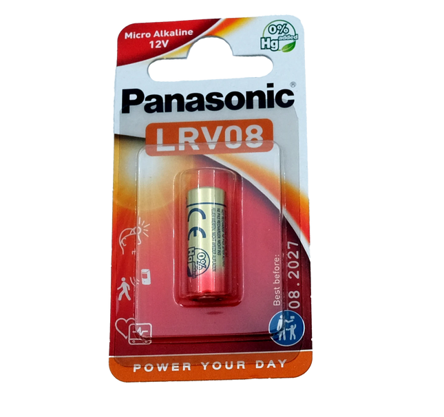 Panasonic Batterie LRV08, Blister mit 1 Stück - 1 - Stück Hischier Auto AG