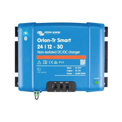 Victron - Orion-TR smart DC/DC Wandler, 24->12 V, 30 A LW24/12/30A - Hischier Auto AG
