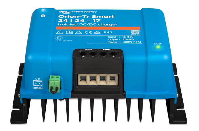 Victron – Orion-TR smart DC/DC Charger, nicht isoliert, 24/24 V, 17 A - 1 - Stück Victron