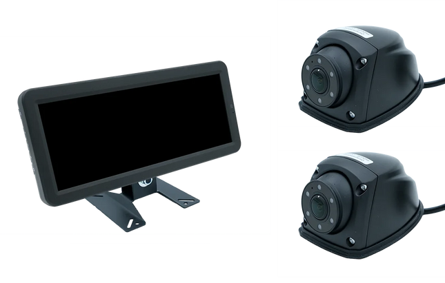 HD-QVK-Set mit 12.3-Zoll-Monitor für die fixe Montage am Fahrzeug - M212F005 - 1 - Stück Diverse