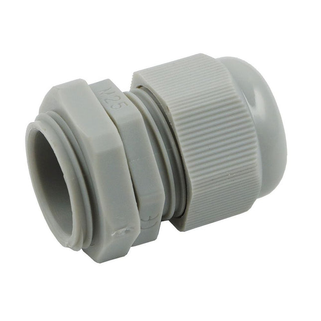 Kabelverschraubung M20 x 1.5 mm 6 - 12 mm, grau M20x1.5mm/gr