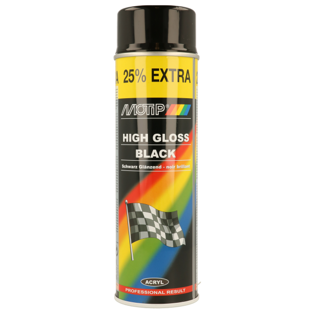 MoTip - Rallye schwarz glänzend, 500 ml M4005SG - Hischier Auto AG