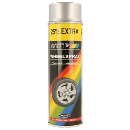 MoTip - Rallye Felgenspraysilber, 500 ml M4007FS - Hischier Auto AG