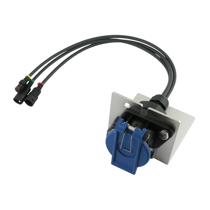QVK Monitorset 7“ TFT, 5 Meter Anschlusskabel mit ABS- Steckdose - M403005 - 1 - Stück Diverse