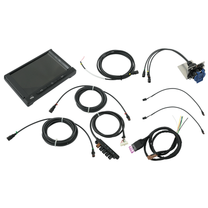 QVK Monitorset 7“ LED, 11 Meter Anschlusskabel mit ABS- Steckdose - M405011 - 1 - Stück Diverse