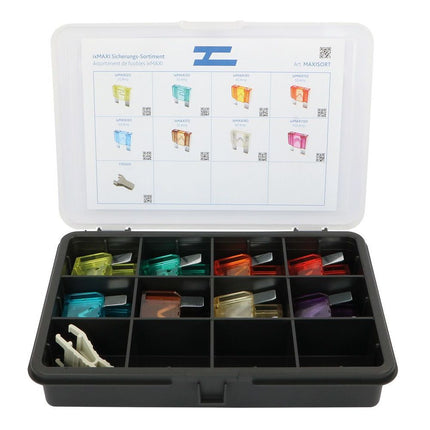 ixMAXI-Sicherungs-Sortiment mit 16 Sicherungen
