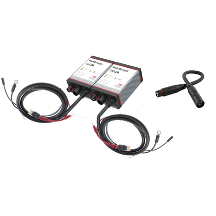 DEFA - Batterieladegerät 2 x 12 V 12 A (24 V) MC2x12A - Hischier Auto AG