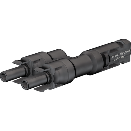 Solar-Stecker Verteiler Buchse, MC4, -/+/+