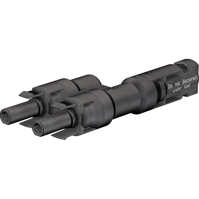 Solar-Stecker Verteiler Buchse, MC4, -/+/+