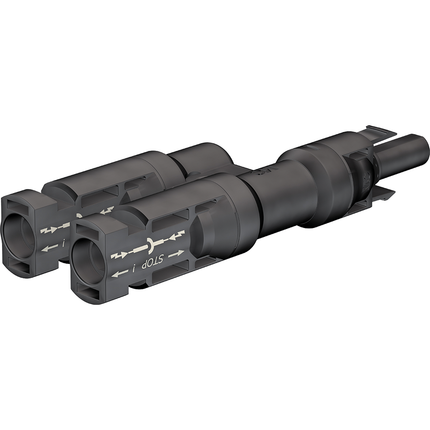 Solar-Stecker Verteiler Stecker, MC4, +/-/-