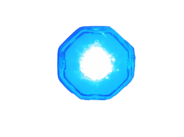 4 x LED-Blitzleuchte MC8, Blau, ECE- R65, 12/24 V - MC8/bl - 1 - Stück -