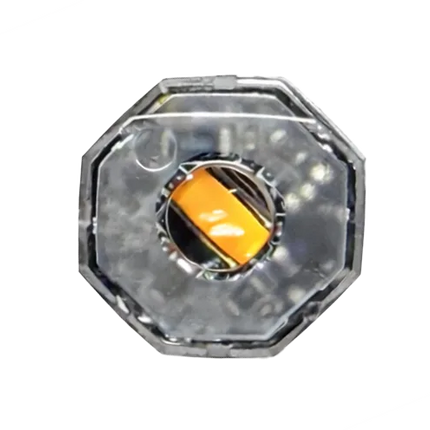 4 x LED-Blitzleuchte MC8, Gelb, ECE- R65, 12/24 V - MC8/or - 1 - Stück -