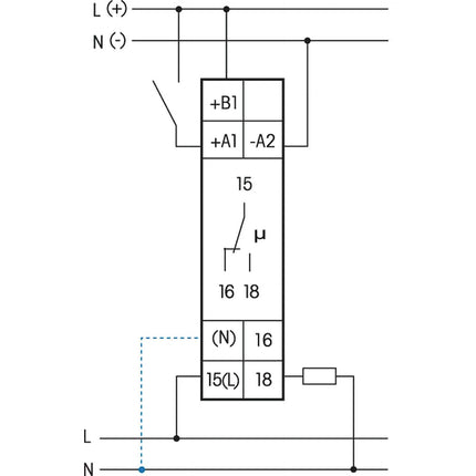 Zeit- und Taktrelais 8 - 230 V 10 A universal