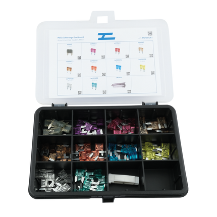 ixMini-Sicherungs-Sortiment mit 100 Sicherungen