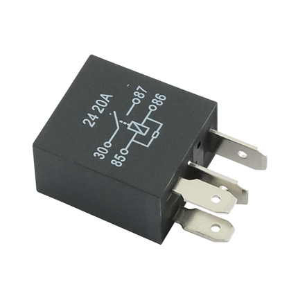 Micro-Relais 24 V 20 A, mit Widerstand