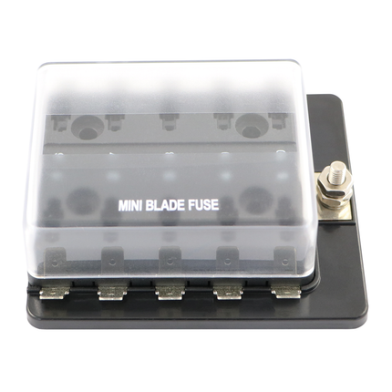 MINI-Stecksicherungsdose 10-pol